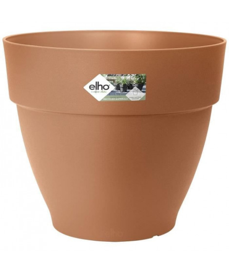 Pot De Fleurs Rond VIBIA - Plastique Réservoir - Ø40 - Terre cuite