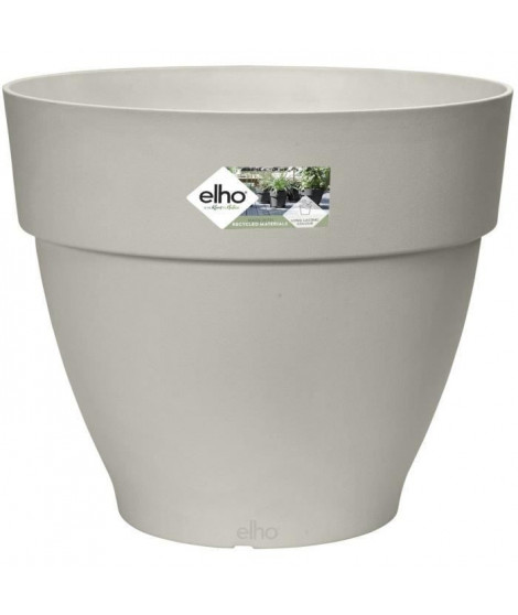 Pot De Fleurs Rond VIBIA - Plastique Réservoir - Ø40 - Blanc