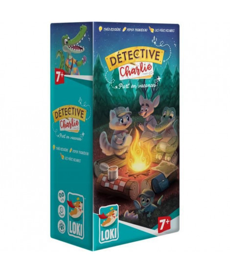 Detective Charlie - Part en Vacances - Jeu de société - IELLO