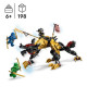 LEGO NINJAGO 71790 Le Chien de Combat Dragon Imperium, Jouet de Ninja avec Figurines de Monstre