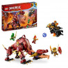 LEGO NINJAGO 71793 Le Dragon de Lave Transformable de Heatwave, Jouet de Dragon avec Minifigurines