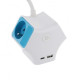 Chacon STAR USB 3X16A (FR)3G1,5mm2 1,5m Bleu- USB-C et A