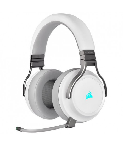 CORSAIR Casque Gamer VIRTUOSO RGB Sans fil Blanc (CA-9011186-EU)