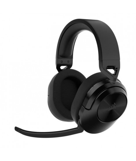 Casque Gaming - CORSAIR - HS55 WIRELESS - Son Surround Dolby Audio 7.1 - Sans fil - Carbone - Noir - (CA-9011280-EU)