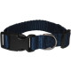 NUM'AXES Collier en nylon Eco Coneck'T - Taille : L - Bleu - Pour chien