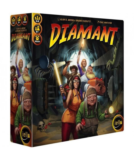 DIAMANT - Jeu de société - Des 8 ans - IELLO - 51320