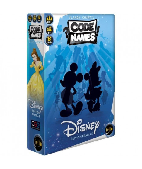 CODENAMES DISNEY - Jeu de société - Des 8 ans - IELLO - 51708