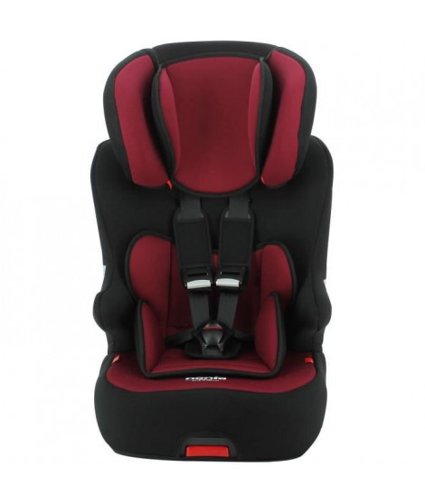 Siege auto NANIA RACER - Isofix - Groupe 1/2/3 (9-36Kg) - Tetiere réglable en hauteur - Access rouge - Fabriqué en France