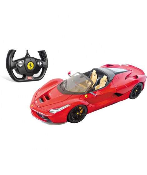 MONDO MOTORS - Véhicule radiocommandé - Effets lumineux - Ferrari LaFerrari Aperta - Voiture - chelle 1:14eme