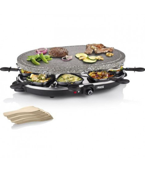 PRINCESS 162720 Appareil a raclette 8 personnes - Noir