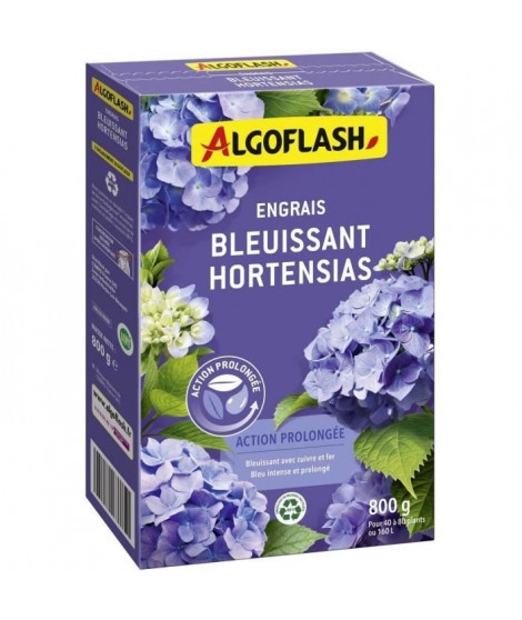 Engrais Bleuissant Hortensias - ALGOFLASH NATURASOL NATURASOL - Action prolongée 800g