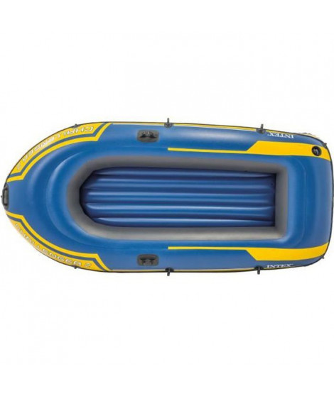 INTEX Set Bateau Challenger 2 - 2 personnes - Bleu