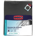 Housse de couette DODO - 240x220 cm - Coton - Antibactérien - Fabriqué en France