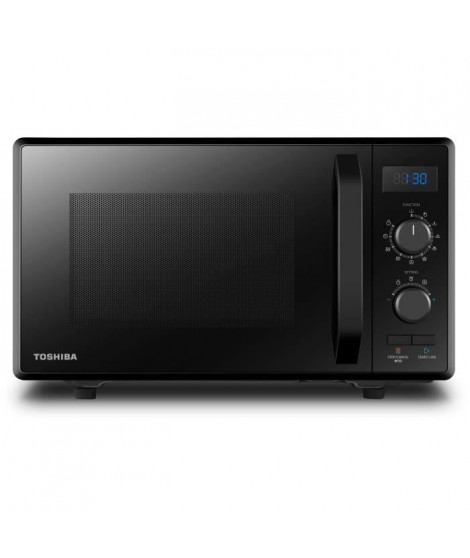 Micro-ondes grill pose libre - TOSHIBA - MW2-AG23P(BK) - Noir - 23L - 900W - Grill 1050W - Digital