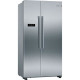 bosch - réfrigérateur américain 91cm 560l F nofrost inox - kan93vifp