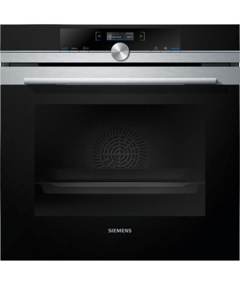 Four intégrable multifonction pyrolyse SIEMENS - HB672GBS2 IQ700 - 59x59x55 cm - Inox