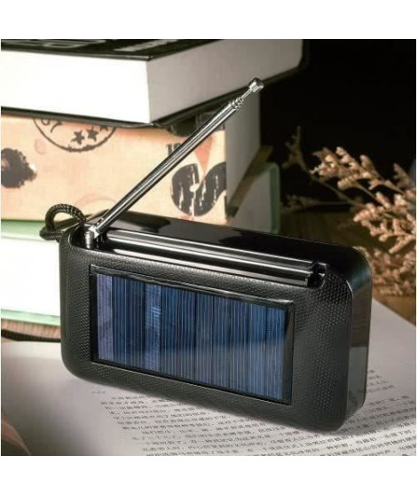 RADIO SOLAIRE ENCEINTE PORTABLE BLUETOOTH - INOVALLEY - RSOL-01