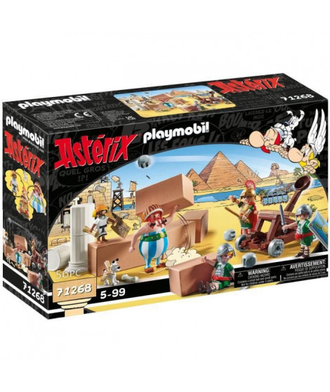 PLAYMOBIL - 71268 - Astérix : Numerobis et la bataille du Palais