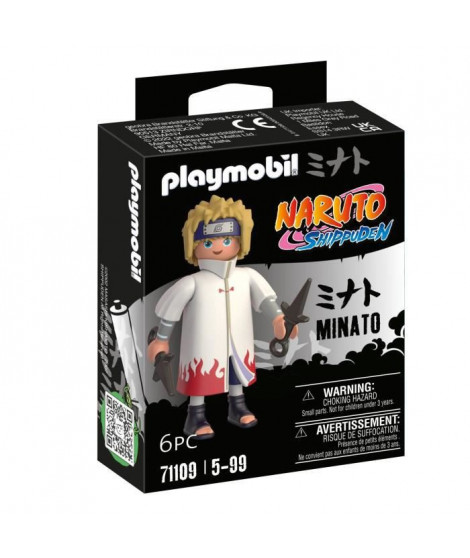 PLAYMOBIL 71109 Minato - Naruto Shippuden - Héros issu de manga ninja