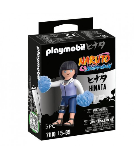 PLAYMOBIL 71110 Hinata - Naruto Shippuden - Héros issu de manga ninja