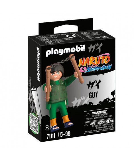 PLAYMOBIL 71111 Gai Maito - Naruto Shippuden - Héros issu de manga ninja