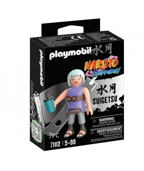 PLAYMOBIL 71112 Suigetsu - Naruto Shippuden - Héros issu de manga ninja