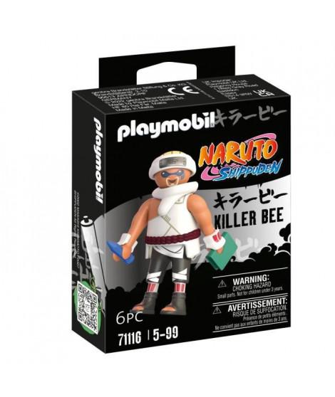 PLAYMOBIL 71116 Killer B - Naruto Shippuden - Héros issu de manga ninja