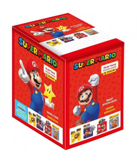 SUPER MARIO STICKERS  Boite de 50 pochettes