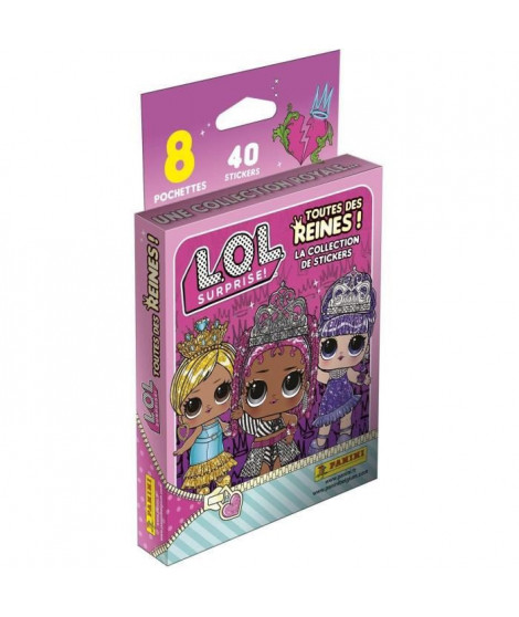 LOL SURPRISE- TOUTES DES REINES - blister 8 pochettes