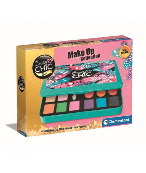 Clementoni Crazy Chic - Palette de maquillage Be a Rocker