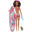 BARBIE - BARBIE BARBIE SURF DOLL + ACCY (CP6) - 21A - poupée - 3 ans et +