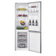 Réfrigérateur congélateur bas 251L Total No Frost Inox