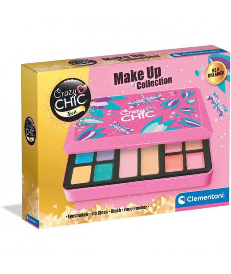 Clementoni - Palette de maquillage Crazy Chic - Be a dreamer -