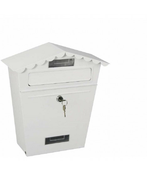 Boîte aux lettres EDM Acier Blanc Classic (29