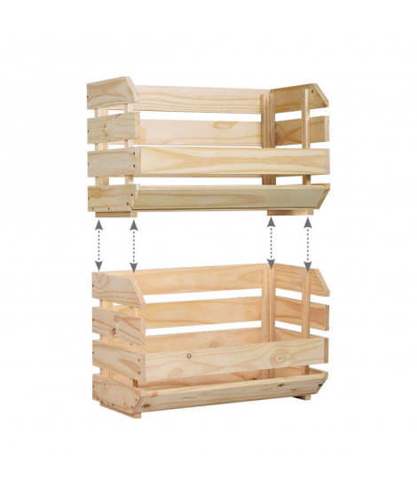 Caisse de Rangement Empilable Astigarraga 60 x 28