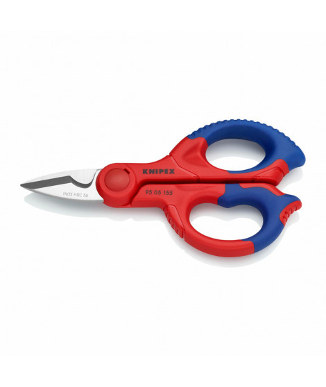 Ciseaux d'électricien Knipex 9505155sb 130 x 32 x 155 mm Fibre de Verre Acier inoxydable