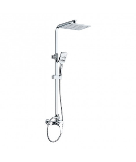 Colonne de douche EDM Altea Acier inoxydable Chrome