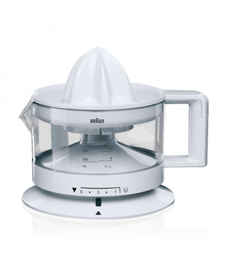 Centrifugeuse électrique Braun CJ 3000 Blanc 20W 350 ml