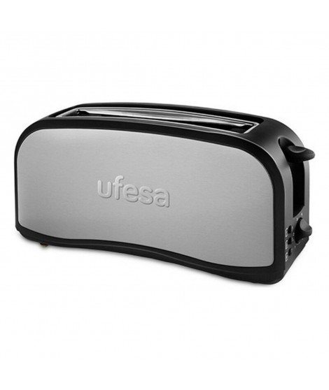 Grille-pain UFESA 14902110009 Noir Acier 1000 W