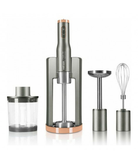Mixeur plongeant Haeger Super Set Gris 800 W