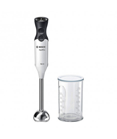 Mixeur plongeant BOSCH MSM67110W 750W Blanc Noir Plastique Acier inoxydable 750 W Blanco