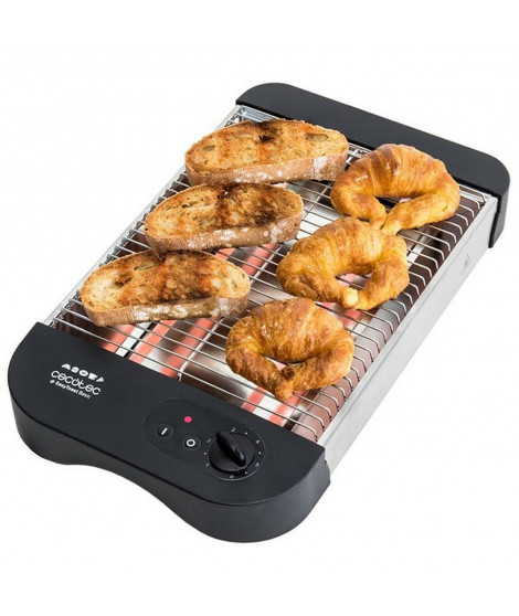 Grille-pain Cecotec Turbo Easytoast Basic 600W Noir Acier inoxydable 900 W