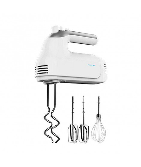 Mixeur/mélangeur de pâte Cecotec PowerTwist 500W Blanc