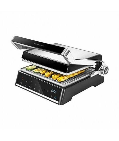 Gril contact Cecotec Rock'nGrill Smart 2000W Noir Acier inoxydable