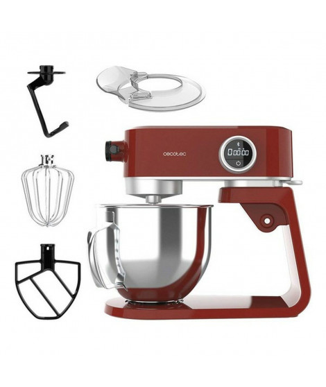 Mixeur/mélangeur de pâte Cecotec Twist&Fusion 4000 Luxury Red