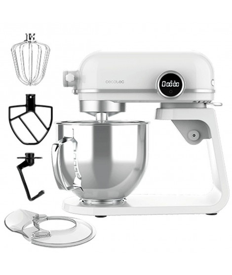 Mixeur/mélangeur de pâte Cecotec Twist&Fusion 4500 Luxury White