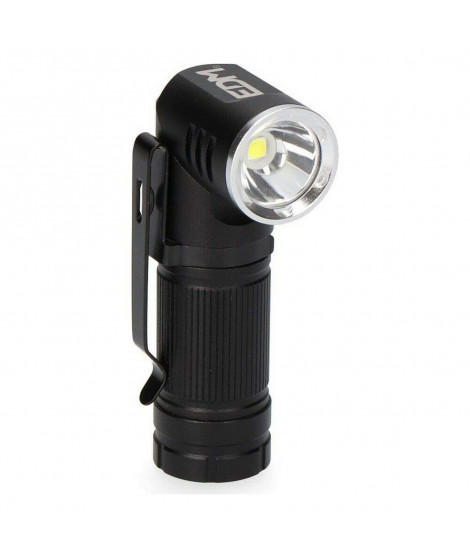 Lampe Torche LED EDM Rechargeable Mini Tête rotative 8 W 450 lm