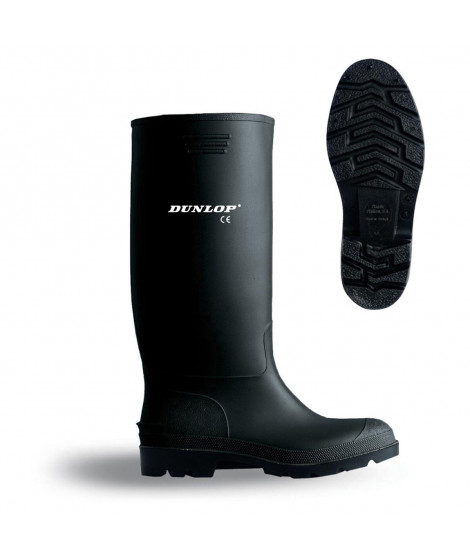 Bottes à pluie Dunlop Noir Polyester PVC