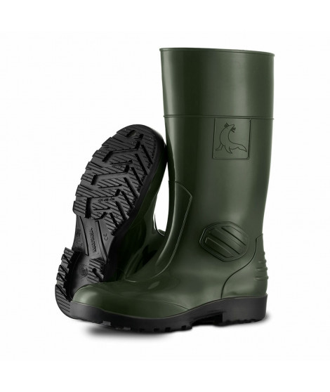 Bottes à pluie Mavinsa 317 S5 SRC Noir Vert Métal