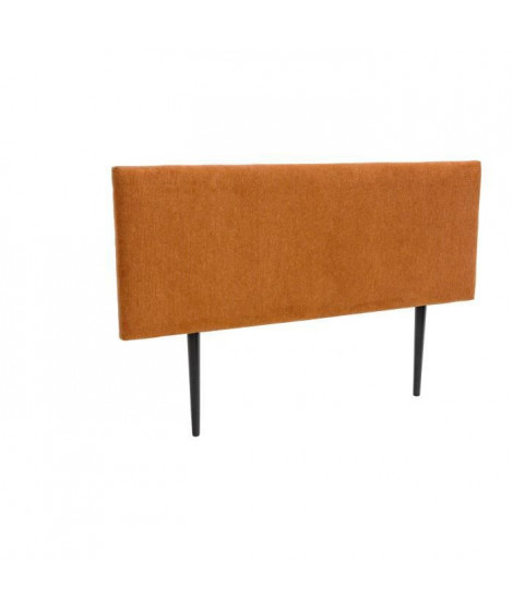 Tete de lit MORPHEE - Tissu Loft Terracotta - L.162 x H.100 x P.7 cm